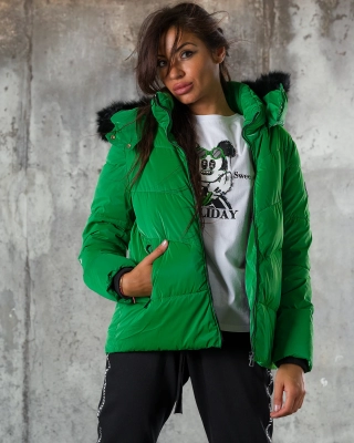 My Kinda Love Jacket, Green Color
