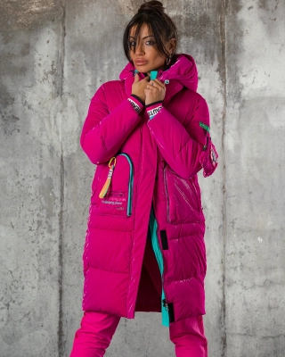 And Beautiful Jacket, Fuchsia Color