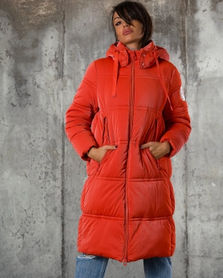 In The City Jacket, Papaya Color