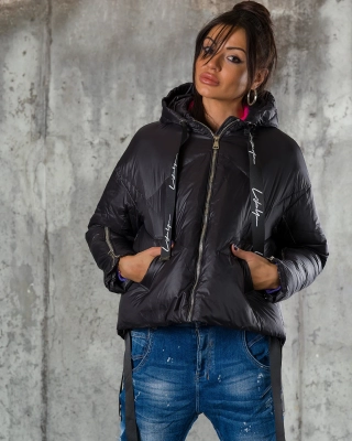 Written On The Wall Jacket, Black Color