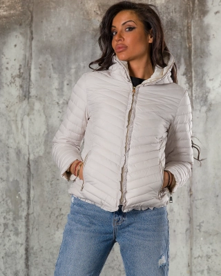 Peoria Jacket, Ecru Color
