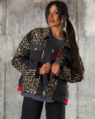 National Jacket, Leopard Print
