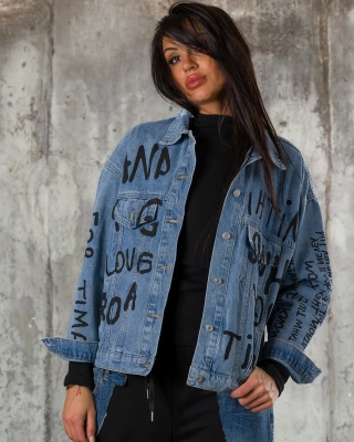 Just That Denim Jacket, Blue Color