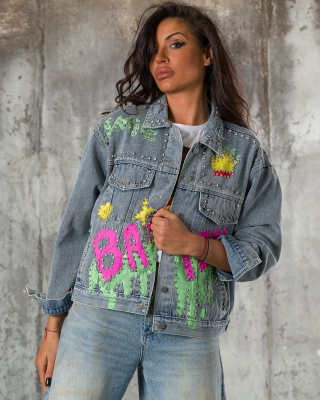 Magical Colors Jacket, Blue Color