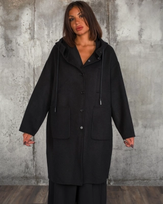 Палто Shadow, Черен Цвят