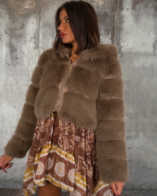 Палто Amplitude, Цвят Тъмно Таупе