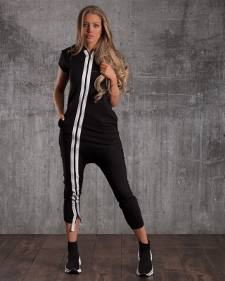 Davenport Jumpsuit, Black Color