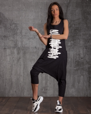 Venom Jumpsuit, Black Color
