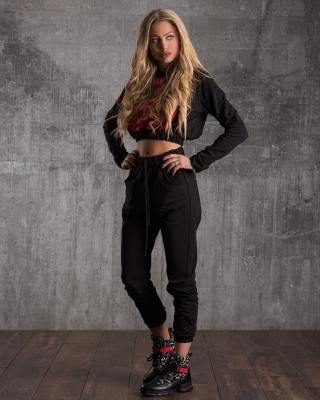 Superior Co-Ord Set, Black Color