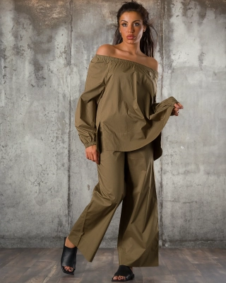 Avianna Two-Piece Set, Military Color