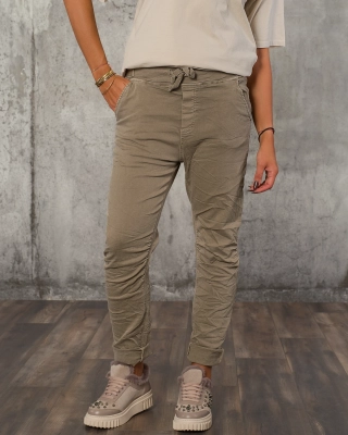 Панталон с връзки Avalanche, Цвят Таупе