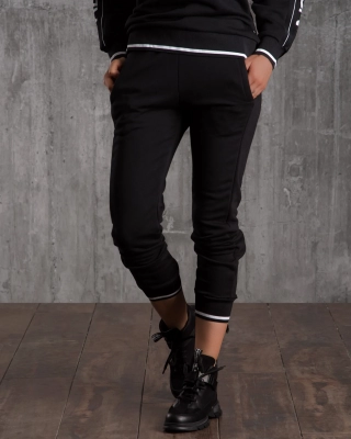 Single Joggers, Black Color