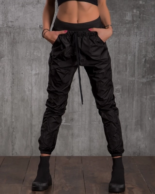 Contour Jogger With Elastic Band, Black Color