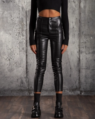 Somers Slim-Fit Trousers, Black Color