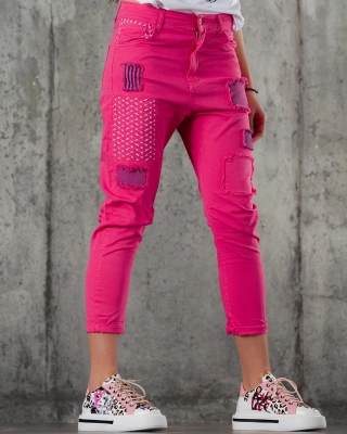 Venture Trousers, Fuchsia Color