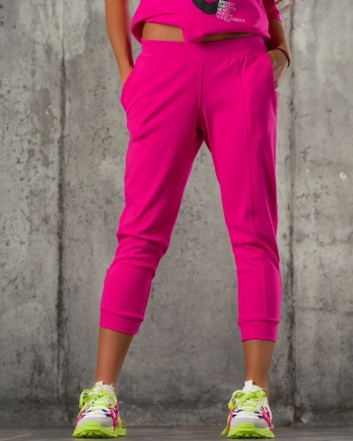 Weekend Trousers, Fuchsia Color