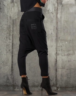 Finish Line Trousers, Black Color