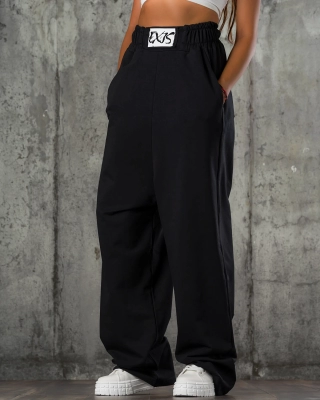 Keep It 100 Trousers, Black Color