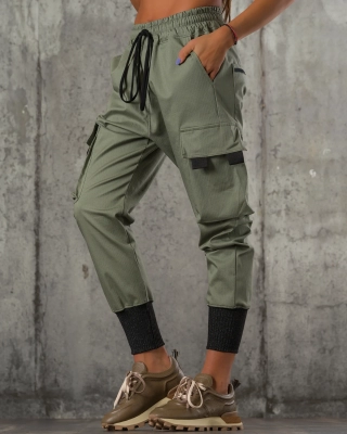 The Perfect Fit Trousers, Green Color