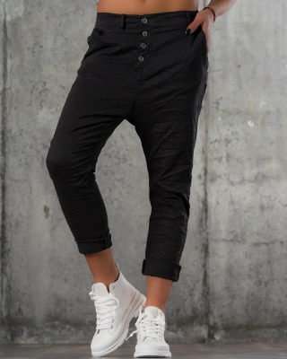 Off Camera Trousers, Black Color