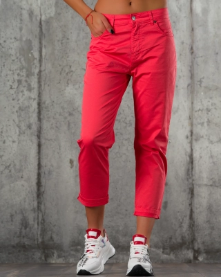 I'm Back Trousers, Coral Color