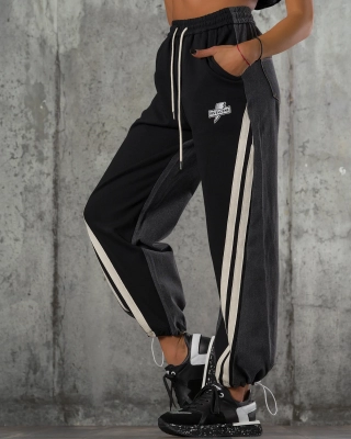 Switch Combo Trousers, Black Color