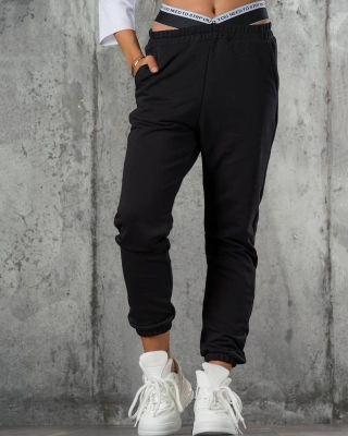 Step Outside Trousers, Black Color