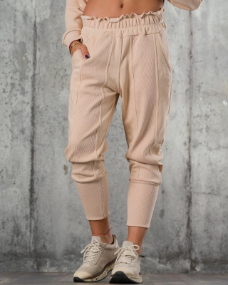 Long Beach Jogger, Beige Color