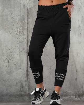 Combination Trousers, Black Color