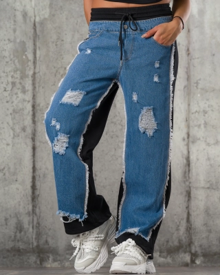 Don't Mind It Trousers, Black Color