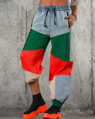 Elgardo Trousers, Denim/Blue Color