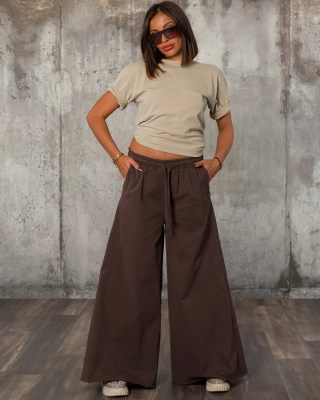 Панталон Game On, Кафяв Цвят