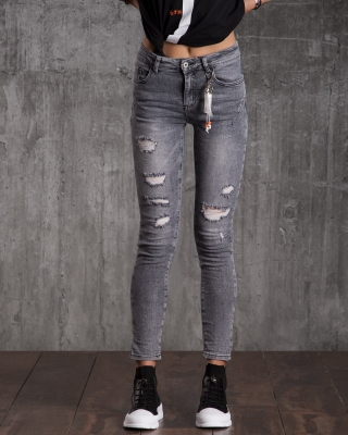Waveland Slim Fit Jeans, Grey Color