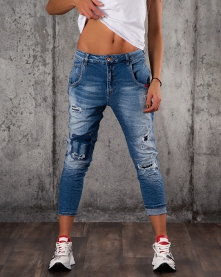 Sorry About That Jeans, Blue Color M