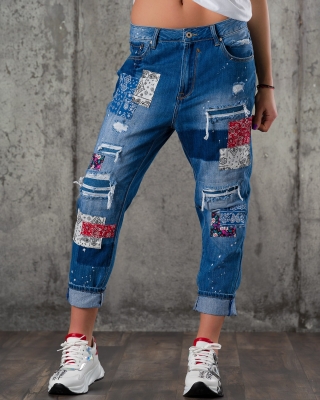 Ambrette Jeans, Blue Color