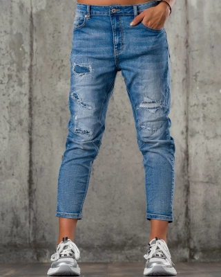 Best Behavior Jeans, Blue Color