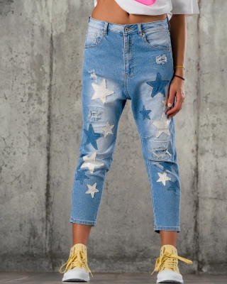 Star Of The Show Jeans, Blue Color