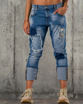 If You Want It Jeans, Blue Color