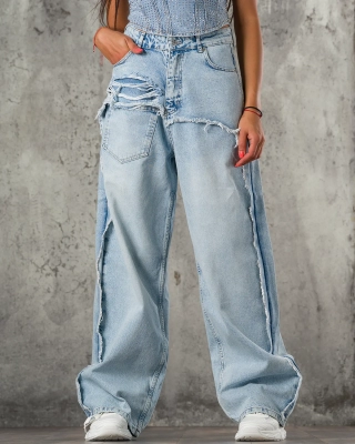 Free Your Mind Jeans, Blue Color
