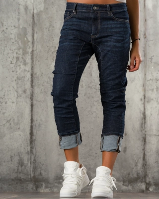 Ambra Boyfriend Jeans, Blue Color