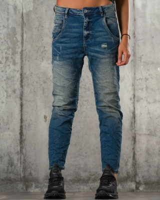 Grady Boyfriend Jeans, Blue Color