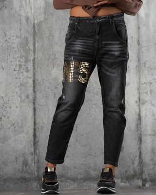 №5 Jeans, Black Color