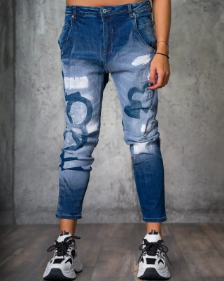 Love Denim Jeans, Blue Color