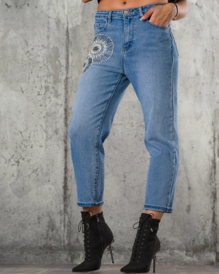 In Circles Jeans, Blue Color