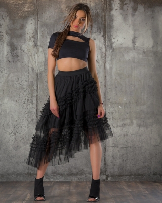 Cairo Skirt, Black Color