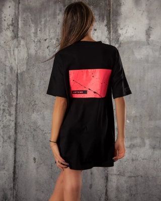 Frappé T-Shirt Dress, Pink Color