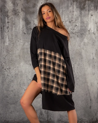 Reyna Dress, Black Color