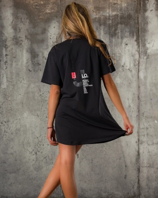 Hustle Dress, Black Color