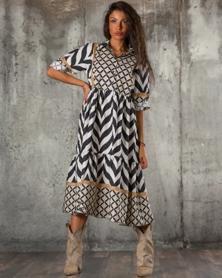 Era Dress, Multicolored