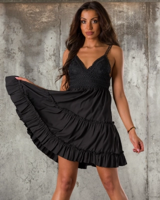 Distraction Dress, Black Color